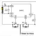 Power micro from middle of circuit Power micro from middle of circuit